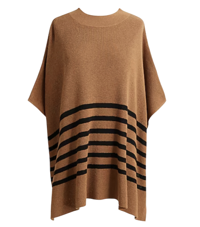 Striped Poncho